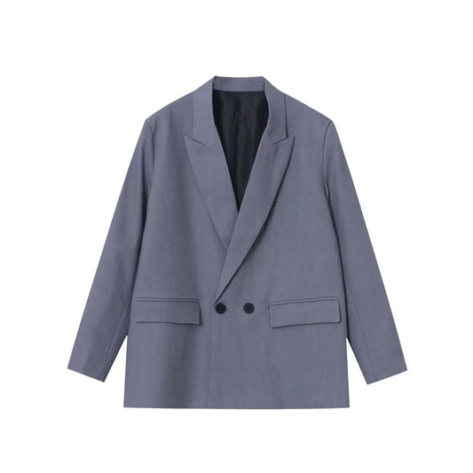 PB&ZA Premium Double-Breasted Blazer – Timeless Fit
